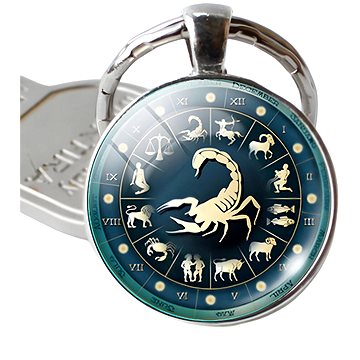 

Gaira Přívěsek na klíče Zodiac 30803 Štír