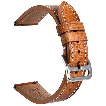 

GAIRA Řemínek na hodinky 3408 světle hnědý 24 mm