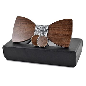 

Gaira Dřevěné manžetové knoflíčky s motýlkem 709077