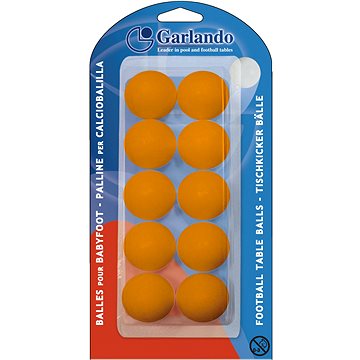 

Garlando Míčky oranžové, sada 10 kusů, blister