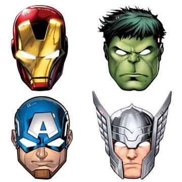 GoDan Maska Avengers 6 ks