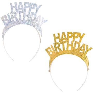 

Funny Fashion Čelenka Happy Birthday narozeniny 2 ks