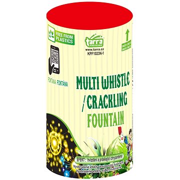 

Tarra Baterie Fountain multi whistle - cracling green line, 2 rány