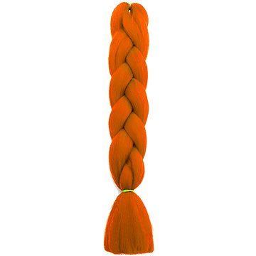 PRONETT XJ4799 Kanekalonové copánky, oranžové