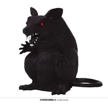 

GUIRCA Dekorace Krysa Halloween 18 cm
