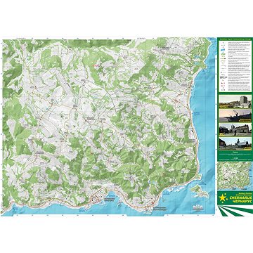 Arma/Arma 2 Printed Chernarus and Sahrani Map