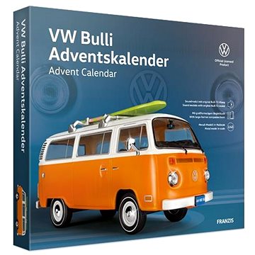 

Franzis adventní kalendář VW Bulli T2 oranžový 1:43