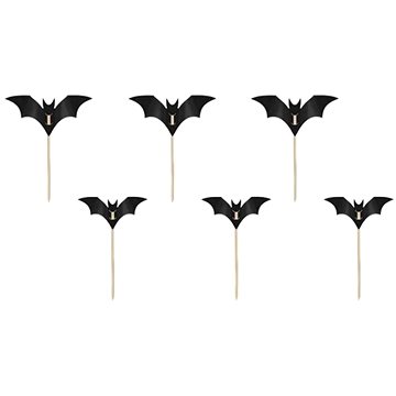 

GoDan Zapichovátka do cupcaku netopýři Halloween 6 ks