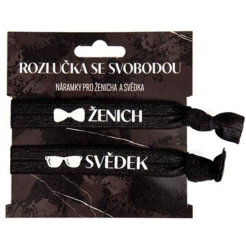 

Albi Náramky Ženich - Svědek - Rozlučka se svobodou 2 ks