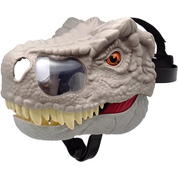 Wiky Maska na hlavu dinosaurus 28 cm s efekty