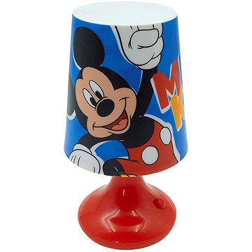 DISNEY Stolní LED lampička modrá - Mickey Mouse