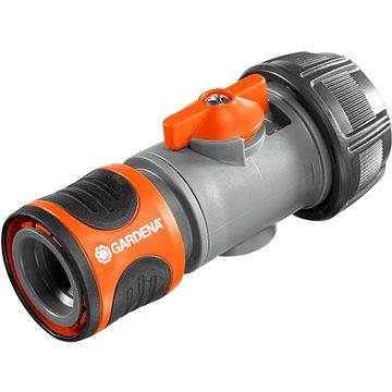 

GARDENA Spojka na hadici - regulační stopspojka 3/4" + 5/8"