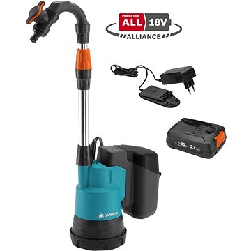 

GARDENA Čerpadlo do sudu AKU 2000/2 18V P4A 1x2Ah