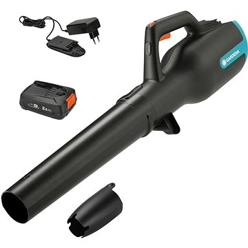 

GARDENA Fukar na listí AKU PowerJet 18V P4A (1x2,5 Ah)