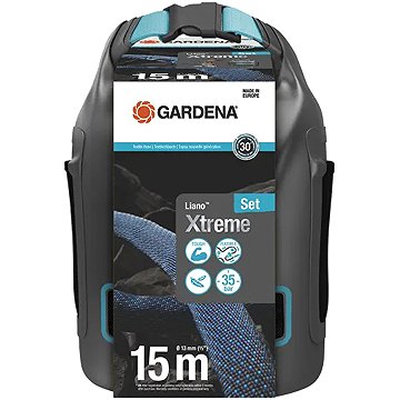 

GARDENA Hadice zahradní, textilní LianoXtreme 1/2" s taškou, sada - délka 15 m