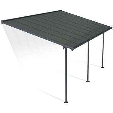 

PALRAM Pergola zahradní CAPRI 5400, 3 x 5,46 m, antracit