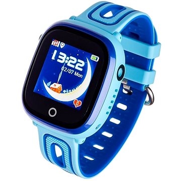 Garett Kids Happy Blue - Chytré hodinky