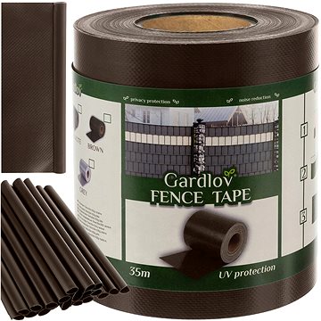 

Gardlov páska na oplocení 19 cm × 35 m 450 g /m2 hnědá 23702