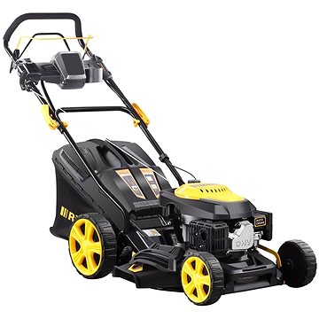 

RIWALL PRO Rotační sekačka benzínová s pojezdem a startérem 4v1 RPM 4735 E