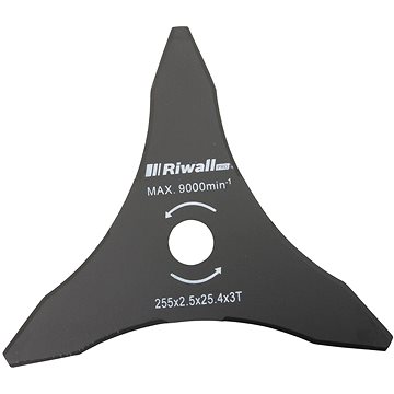 

RIWALL PRO Náhradní nůž pro křovinořezy trojzubý průměr 255 mm RACC00026
