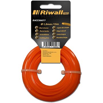 

RIWALL PRO Struna do sekačky 1,5 mm, 15 m, čtvercový profil