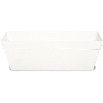 

GARDINO Květináč Melrose glamour, 50 × 18 × výška 16 cm, bílý