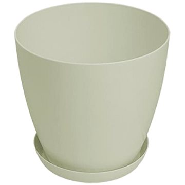 

GARDINO Květináč LUX s podmiskou, průměr 22 cm, béžový