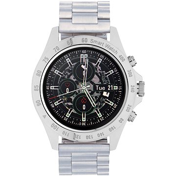 Garett Men Style silver steel - Chytré hodinky