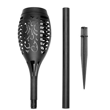

Gardlov 23559 zahradní solární pochodeň 12 LED, 3.7 V , 51 cm, 1 ks