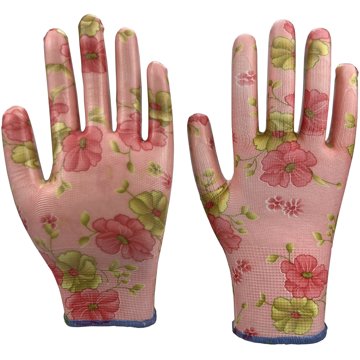 

Garvia Rukavice zahradní Nitrile flowers pink vel. 8