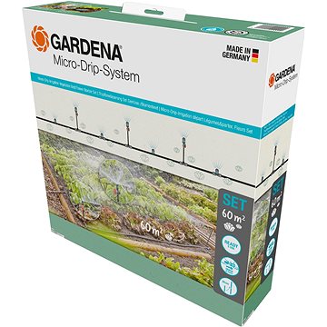 

GARDENA MDS Startovní Set pro záhony/okraje 60 m2