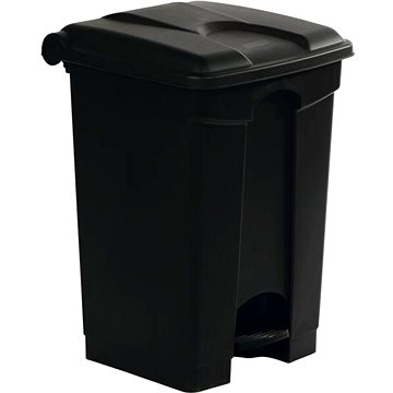 

Gastro Plastový pedálový koš 45 l, černý