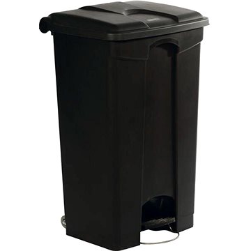 

Gastro Plastový pedálový koš 90 l, černý