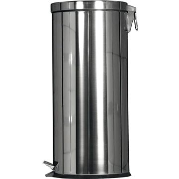 

Gastro Nerez pedálový odpadkový koš 30 l, stříbrný