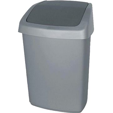 

Gastro Koš s otočným víkem 25 l, šedý