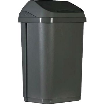 

Gastro Koš s otočným víkem 50 l, šedý