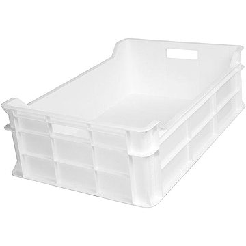 

Gastro Přepravka plast 33 l, 60 × 40 × 19 cm, bílá