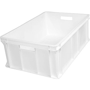 

Gastro Přepravka plast 40 l, 60 × 40 × 21 cm, bílá