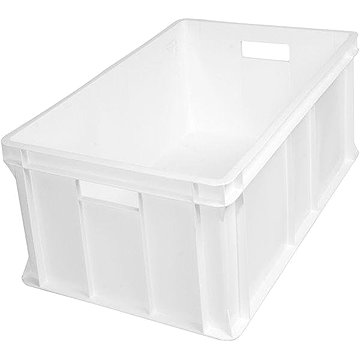 

Gastro Přepravka plast 60 l, 60 × 40 × 32 cm, bílá