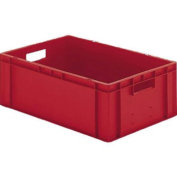 

Gastro Přepravka plast 60 × 40 × 32 cm, červená