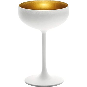 

Stölzle Elements Sklenice na sekt 230 ml, bílá / zlatá, 6 ks