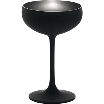 

Stölzle Elements Sklenice na sekt 230 ml, černá / stříbrná, 6 ks