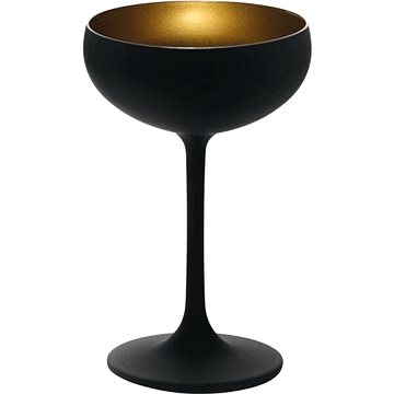 

Stölzle Elements Sklenice na sekt 230 ml, černá / zlatá, 6 ks