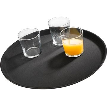 

APS Tác podnos 27,5 cm, kulatý, černý