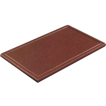 

Gastro Prkénko krájecí plastové 50x30x2 cm, s drážkou, hnědé