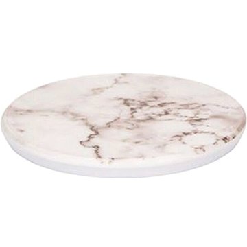 

Style Point Servírovací tác kulatý Mramor 18 cm, bílý