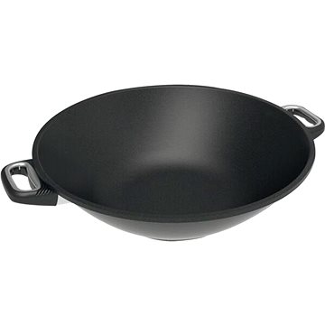 

AMT Gastroguss Litinová pánev wok 36 cm, vhodná na indukci