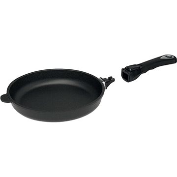 

AMT Gastroguss Litinová pánev 28 cm, vhodná na indukci, odnímatelná rukojeť