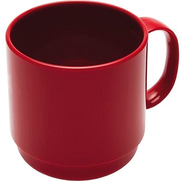 

Ornamin Hrnek plastový 250 ml, červený