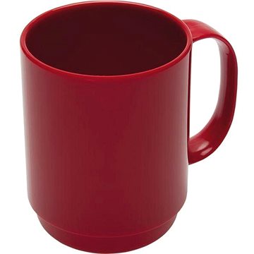 

Ornamin Hrnek plastový 350 ml, červený